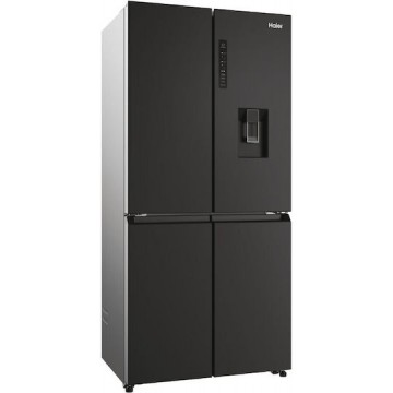 Haier HCR3818EWPT Ψυγείο Ντουλάπα 463lt NoFrost Υ181.8xΠ83.3xΒ65εκ. Γκρι Cube 83 Series 3